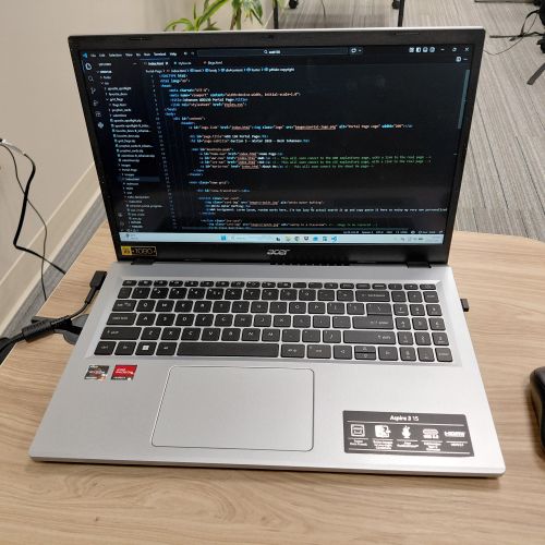 Laptop in a Classroom